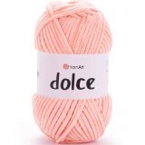 Пряжа Yarnart DOLCE 764 персик (5 мотков)