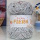 Пряжа M&amp;h ФИЕРА 006 серо/бежевый (5 мотков)