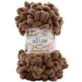 Пряжа Alize PUFFY 466 т.бежевый (5 мотков)