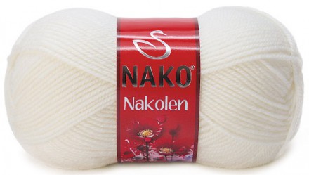 Пряжа Nako NAKOLEN 208 белый