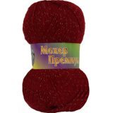 Пряжа Jina МОХЕР ПРЕМИУМ С ЛЮРЕКСОМ 160 красный (5 мотков)