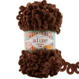 Пряжа Alize PUFFY FINE 993 шоколад (5 мотков)