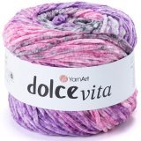 Пряжа Yarnart DOLCE VITA 3418 меланж (3 мотка)