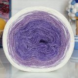 Пряжа Рассказовская АНГОРКА КОЛОР 26-2 бело/лиловый/сирень (2 мотка)