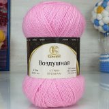 Пряжа Камтекс ВОЗДУШНАЯ 056 розовый (5 мотков)