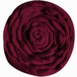 Полутонкая шерсть для валяния 175 винный 100гр