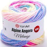 Пряжа Yarnart ALPINE ANGORA MELANGE 6402 принт (3 мотка)