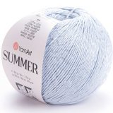 Пряжа Yarnart SUMMER 50 св.серый (4 мотка)