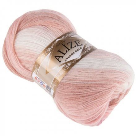 Пряжа Alize ANGORA GOLD BATIK 5652 батик (5 мотков)
