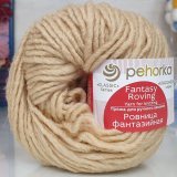Пряжа Пехорка РОВНИЦА ФАНТАЗИЙНАЯ 124 песочный (10 мотков)