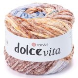 Пряжа Yarnart DOLCE VITA 3419 меланж (3 мотка)