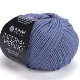 Пряжа Yarnart IMPERIAL MERINO 3336 т.джинса (10 мотков)