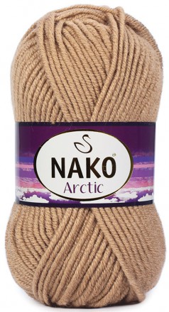 Пряжа Nako ARCTIC 221 т.песочный