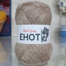 Пряжа M&amp;h ЕНОТ 384 натуральный (5 мотков)