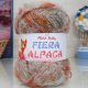 Пряжа M&amp;h ФИЕРА АЛЬПАКА 014 серо/рыжий (5 мотков)