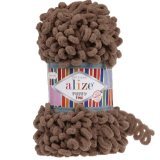 Пряжа Alize PUFFY FINE 466 т.бежевый (5 мотков)