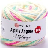 Пряжа Yarnart ALPINE ANGORA MELANGE 6407 принт (3 мотка)