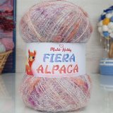 Пряжа M&amp;h ФИЕРА АЛЬПАКА 015 фуксия (5 мотков)