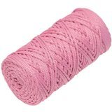 Шнур полиэфирный 3мм M&amp;h 003 розовый (1 моток)