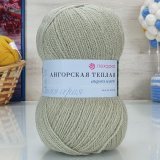 Пряжа Пехорка АНГОРСКАЯ ТЕПЛАЯ 43 суровый лен (5 мотков)