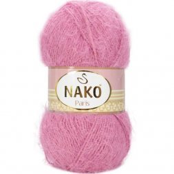 Пряжа Nako PARIS 10510 сиренево-розовый (5 мотков)