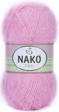Пряжа Nako PARIS 10510 сиренево-розовый