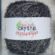 Пряжа M&amp;h CRISTAL ПРАЗДНИЧНАЯ 059 серебристо/черный (2 мотка)