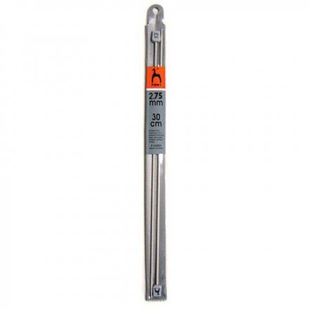 Спицы прямые Pony 30 см, № 2.75