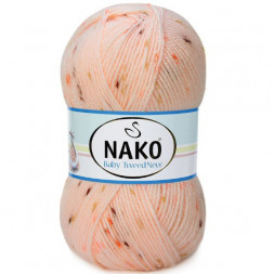 Пряжа Nako BABY TWEED 31741 персиковый