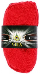 Пряжа Vita CRYSTAL 5661 красный