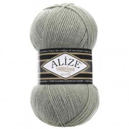 Пряжа Alize SUPERLANA KLASIK 138 миндаль (5 мотков)