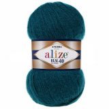 Пряжа Alize ANGORA REAL 40 17 петроль (5 мотков)