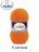 Пряжа Nako SPORT WOOL 93 оранжевый (5 мотков)