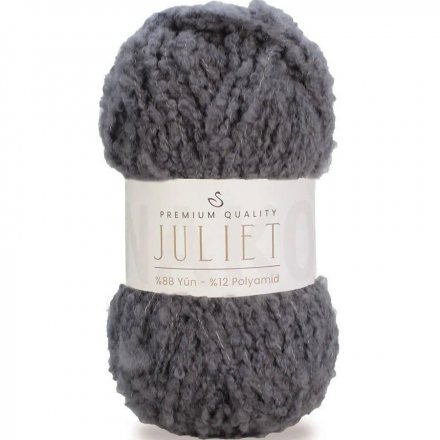 Пряжа Nako JULIET 13776 серый (5 мотков)