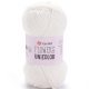 Пряжа Yarnart FLOWERS UNICOLOR 730 белый (5 мотков)