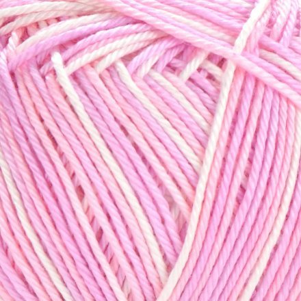 Пряжа Yarnart BEGONIA MELANGE 3051 роз/сирен/белый (5 мотков)