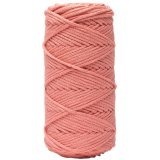 Шнур хлопковый 3мм M&amp;h 026 розовый персик (1 моток)
