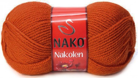Пряжа Nako NAKOLEN 6963 оранж