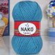 Пряжа Nako NAKOLEN 6498 т.гол.бирюза (5 мотков)