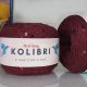 Пряжа M&amp;h KOLIBRI 002 вишня (2 мотка)