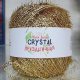Пряжа M&amp;h CRISTAL ПРАЗДНИЧНАЯ 060 золотой (2 мотка)