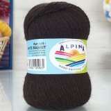 Пряжа Alpina WHITE RABBIT 250 коричневый (2 мотка)