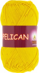 Пряжа Vita cotton PELICAN 3998 желтый