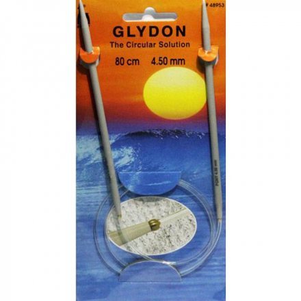 Спицы круговые Glydon Pony 80 см, № 4.5