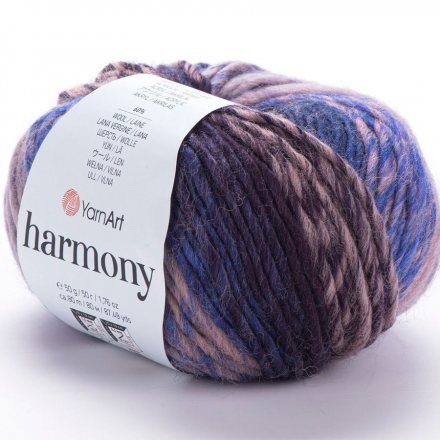 Пряжа Yarnart HARMONY A10 бирюза принт (10 мотков)