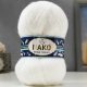 Пряжа Nako MOHAIR DELICATE 208-6101 белый (5 мотков)