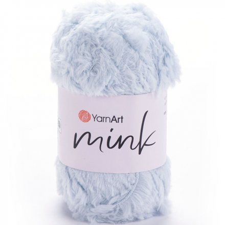 Пряжа Yarnart MINK 351 голубой (10 мотков)