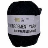 Пряжа НОСОЧНАЯ ДОБАВКА 02 черный (10 мотков)