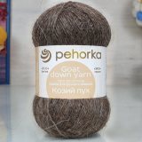 Пряжа Пехорка КОЗИЙ ПУХ 371 натур.серый (5 мотков)