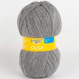 Пряжа Семеновская ОЛЬГА ПШ 744 св.маренго (5 мотков)